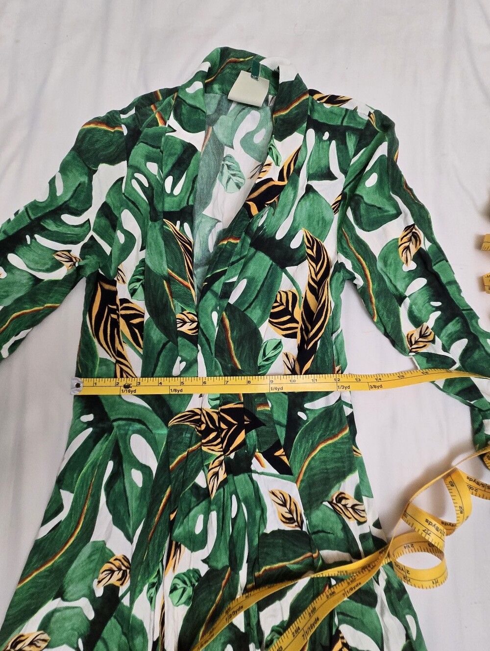 FARM Rio Green Tropical Leaf Maxi Dress - Picture 7 of 14